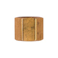Brass Fitting Compression Nut, 1/4" Fits Tubing Od