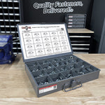Grade A Hex Jam Nut Coarse & Fine Zinc Clear - 457 pcs