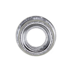 #10-24 Thin Sheet Nutsert, 0.20"- 0.130" Grip, Zinc, 0.280" Barrel Diam, 9/32" Drill Size, Steel