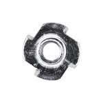 5/16"-18 Tee Nuts 4 Prong Slimline, Plain