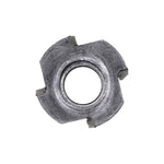 3/8"-16 Tee Nuts 4 Prong Slimline, Plain