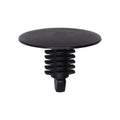 9/32"x1/2" Black Nylon Single Head Christmas Tree Retainer, 3/4" Head