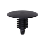 9/32"x1/2" Black Nylon Single Head Christmas Tree Retainer, 3/4" Head