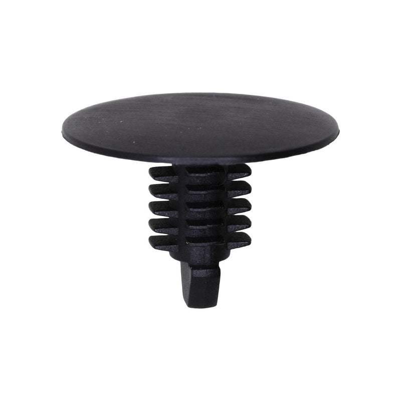 9/32"x1/2" Black Nylon Single Head Christmas Tree Retainer, 3/4" Head