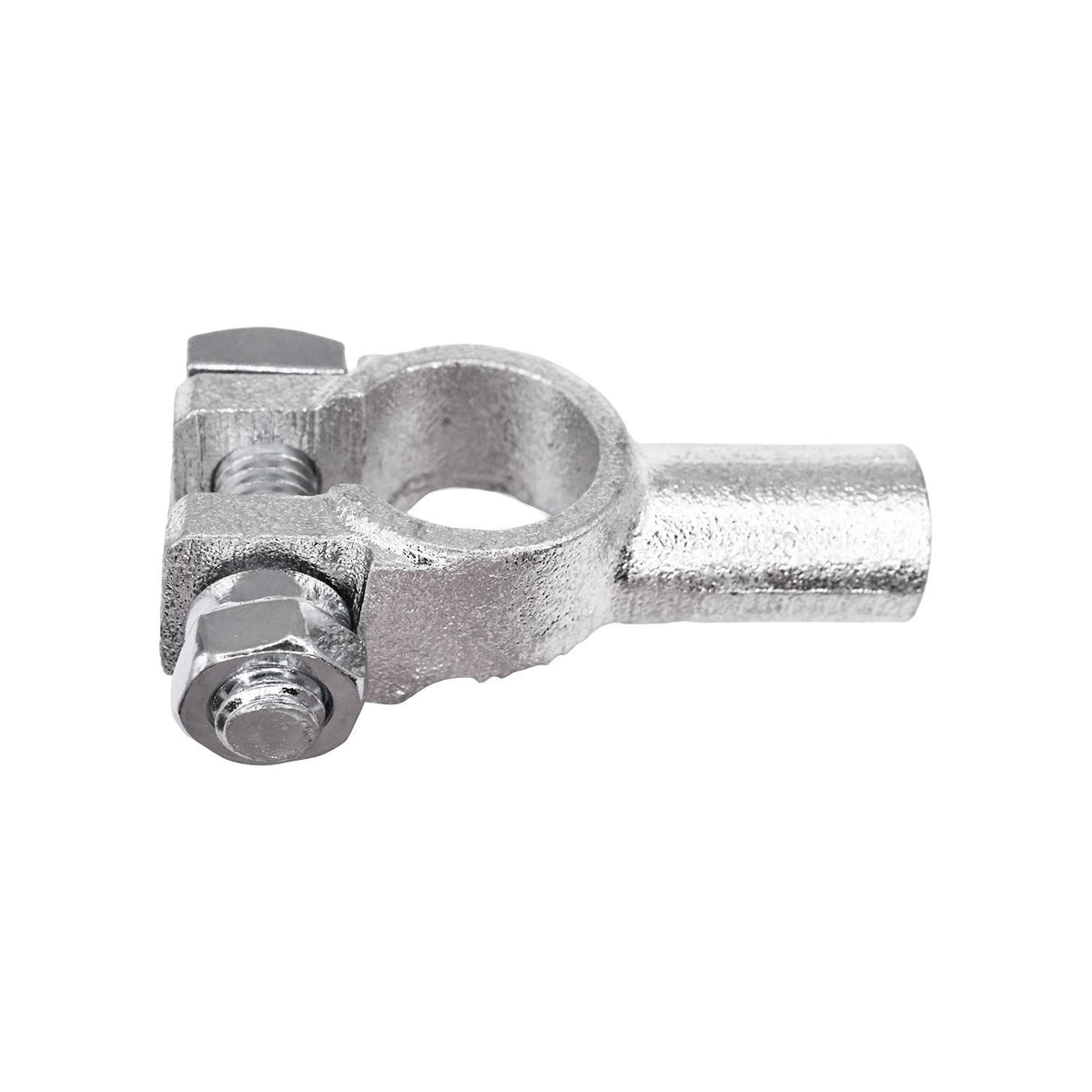Copper Solderless Battery Terminal 1 Awg Positive, 1 Ga., Tin Plated