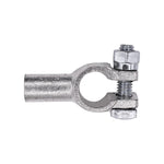 Copper Solderless Battery Terminal 1 Awg Negative, 1 Ga., Tin Plated