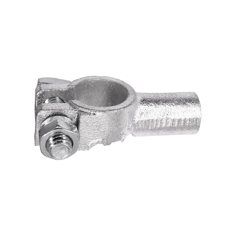 Copper Solderless Battery Terminal Awg Positive, Jan-00 Gauge, Tin Plated