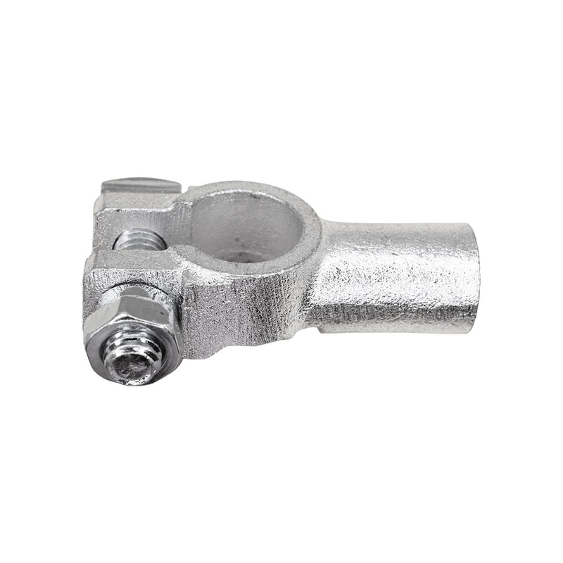 Copper Solderless Battery Terminal Awg Negative, Feb-00 Gauge, Tin Plated