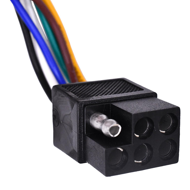 6 Way Female Trailer Connector
