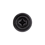 #8x1" Phillips Oval Head SEMS Countersunk Washer Tek, Type 2 Self-Drilling Tek, Black Phosphate, #8-18x1"
