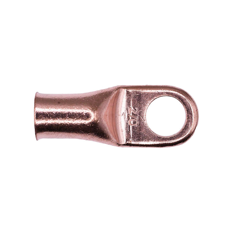 1/2" Copper Battery Cable Lugs Gage, Feb-00 Gauge