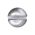#8x3/4" Slotted Oval Head Tapping Screw, Type A/AB, Zinc Chromate