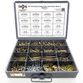 1/4"-20 Coarse Grade 8 Hex Cap Screws, Nuts, & Washers - 575 PCS