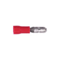 Red Male Snap Plug Solderless Terminal Universal