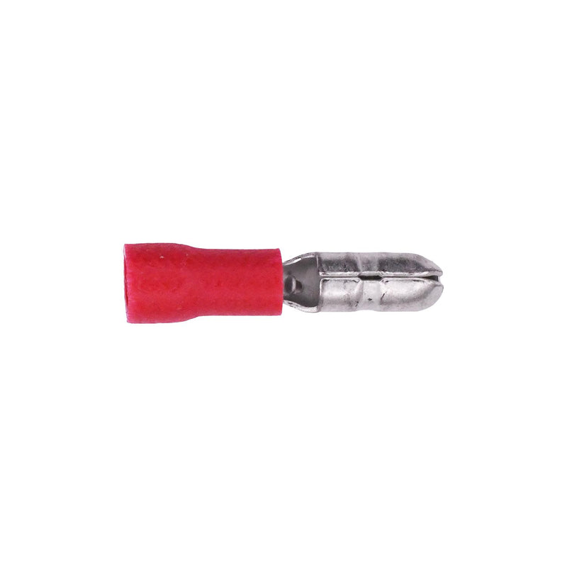 Red Male Snap Plug Solderless Terminal Universal