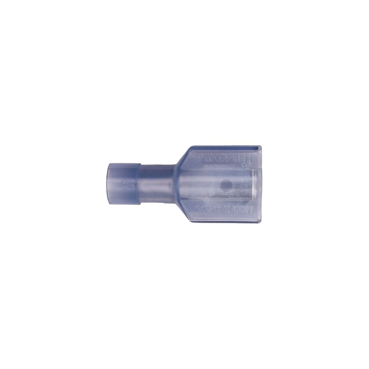 Blue Nylon Male Disconnect Insulated Quick-Connect Terminal 16-14 Gauge