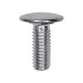 3/8"-16x1" Pan Head Bumper Bolt Stainless Steel Cap, Zinc