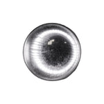 3/8"-16x1" Pan Head Bumper Bolt Stainless Steel Cap, Zinc
