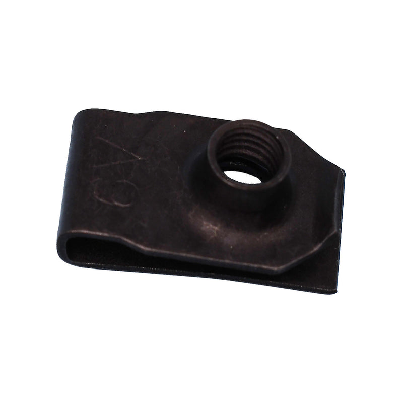 M6.3-1.0 Extruded U-Nut, Panel 0.8mm-4.0mm, 13.5mm Ctr Hole Edge