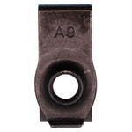 M8-1.25 Extruded U-Nut, Panel 0.8mm-4.0mm, 20mm Ctr Hole Edge
