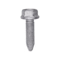 M8-1.25x30mm Hex Head Washer Flange Screw Organic, Type CA, 17mm Washer, Zinc Organic