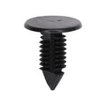 5/16"x11/16" Black Nylon Single Head Roof Liner Christmas Tree Retainer, 5/8" Head