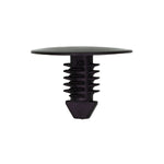 9/32"x1/2" Black Nylon Single Head Mud Shield Christmas Tree Retainer, 3/4" Head