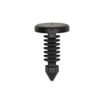 3/16"x5/8" Black Nylon Single Head Dash Panel Fir Tree Christmas Tree Retainer, 7/16" Head