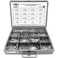 1/4"-20 Coarse 18-8 Stainless Steel Hex Cap Screws, Nuts, & Washers - 575 PCS