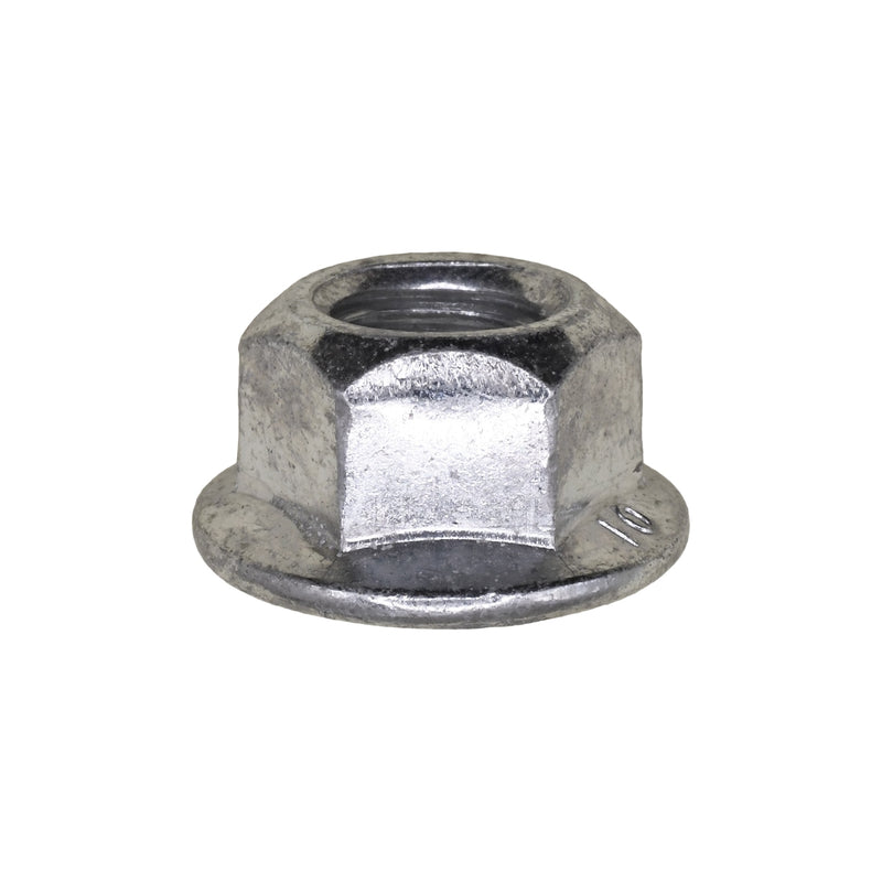 M10-1.5 Hex Flange Locknut Flange, Zinc