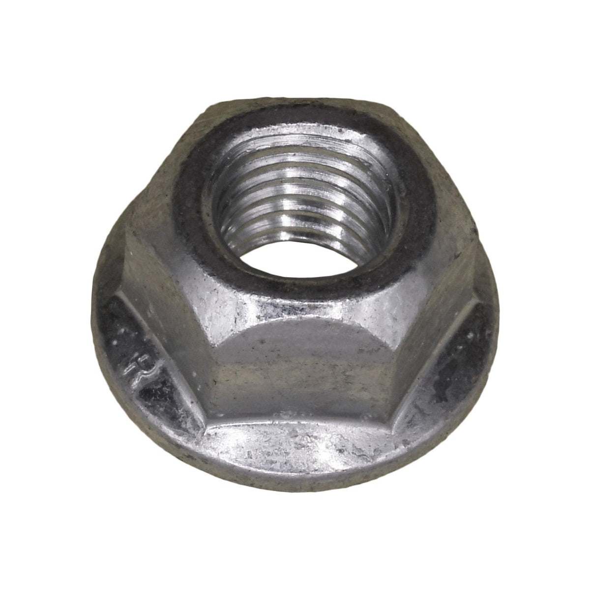 M8-1.25 Hex Flange Locknut Flange, Zinc