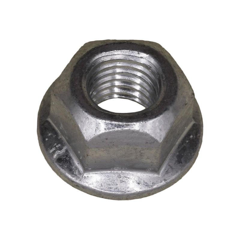 M8-1.25 Hex Flange Locknut Flange, Zinc