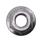 M8-1.25 Hex Flange Locknut Flange, Zinc