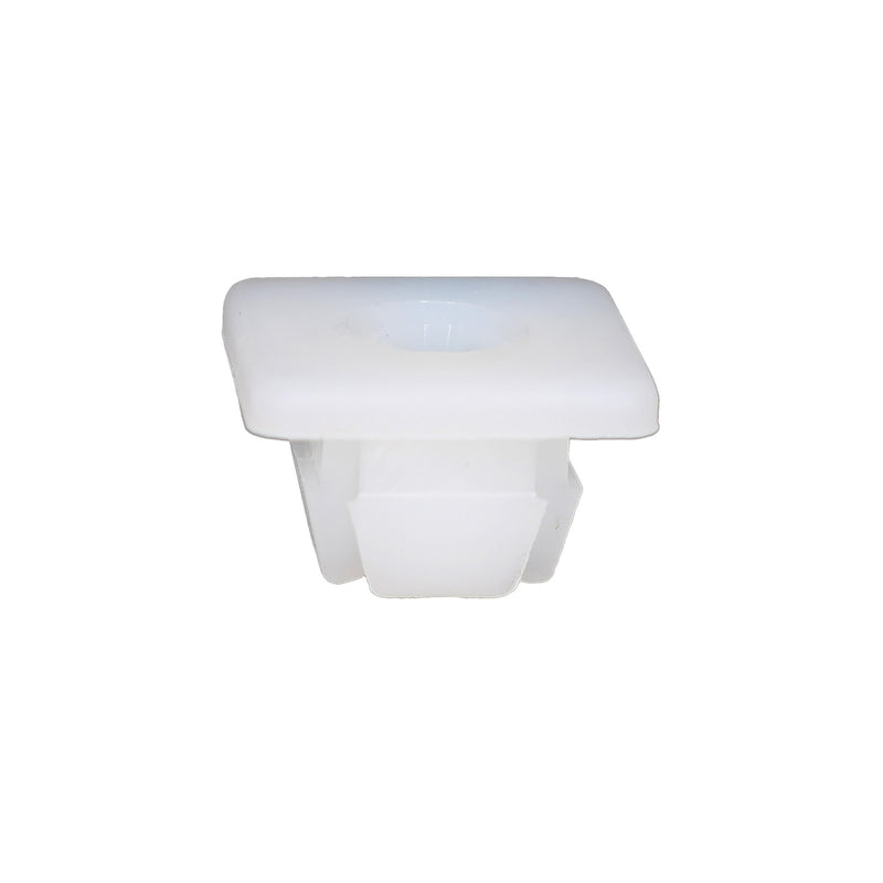 1/4" Nylon License Plate Nut, 0.600" Head, #14, 0.370" Overall Length