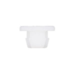 1/4" Nylon License Plate Nut, 0.600" Head, #14, 0.370" Overall Length