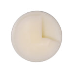 5/16"x1/2" White Nylon Triple Head Door Trim Panel Christmas Tree Retainer, 3/4" Head