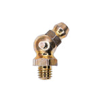 M6-1.0 45 Degrees Grease Fitting DIN 71412, Plated