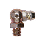 M6-1.0 90 Degrees Grease Fitting DIN 71412, Plated