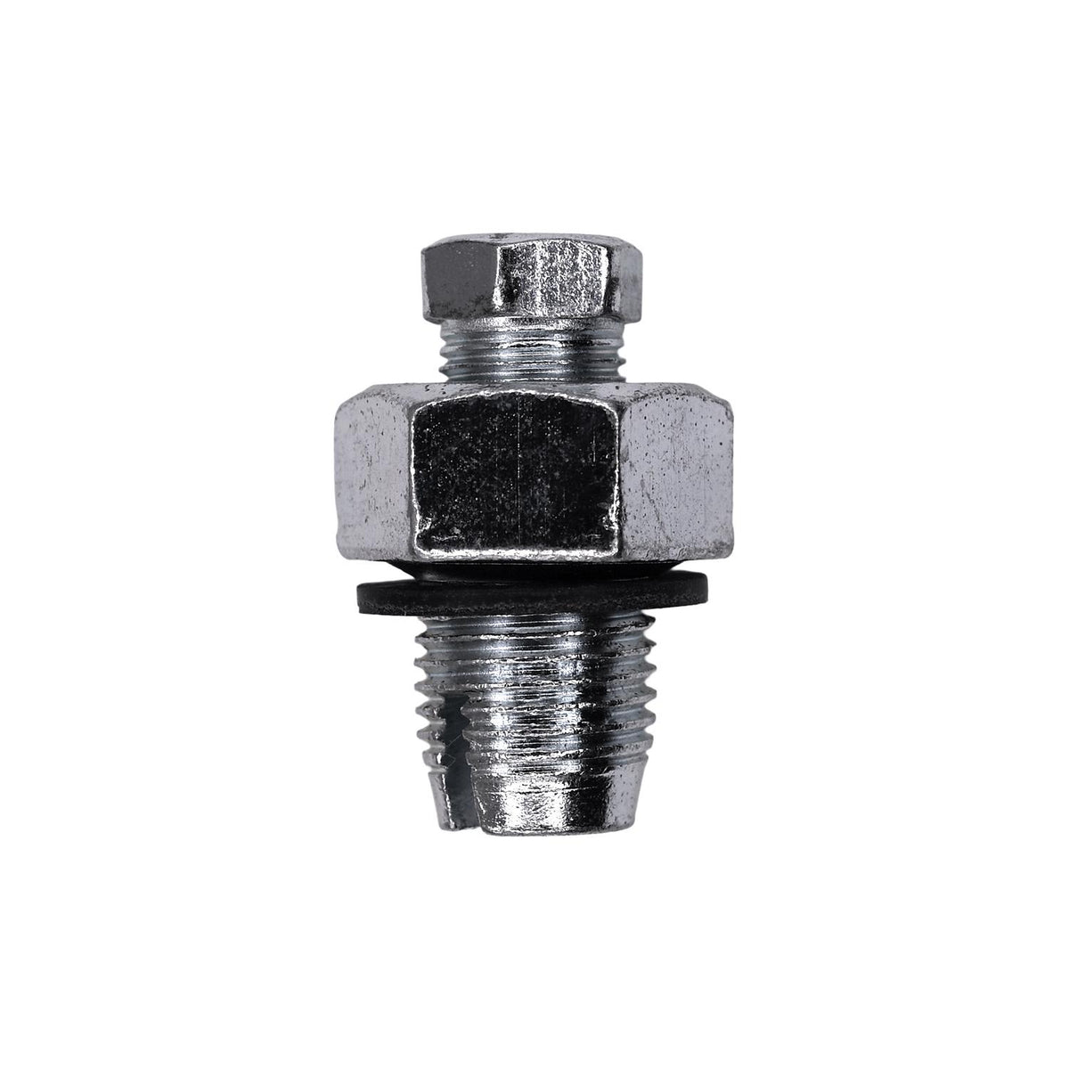 1/2"-20 Single Oversize - Piggy Back Piggy-Back Drain Plug, Zinc