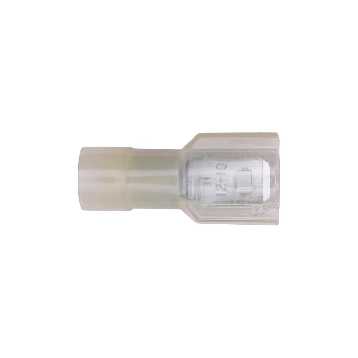 Yellow Male Disconnect 12-10 Gauge Quick Slide Terminals
