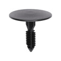 5/16"x1-3/16" Black Nylon Single Head Dashboard Fir Tree Christmas Tree Retainer, 1-1/4" Head