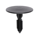 5/16"x1-3/16" Black Nylon Single Head Dashboard Fir Tree Christmas Tree Retainer, 1-1/4" Head