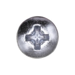 #8x1" Phillips Pan Head Teks Screw, Type 2 Self-Drilling Tek, Zinc