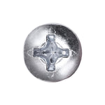 #12x1" Phillips Pan Head Teks Screw, Type 2 Self-Drilling Tek, Zinc