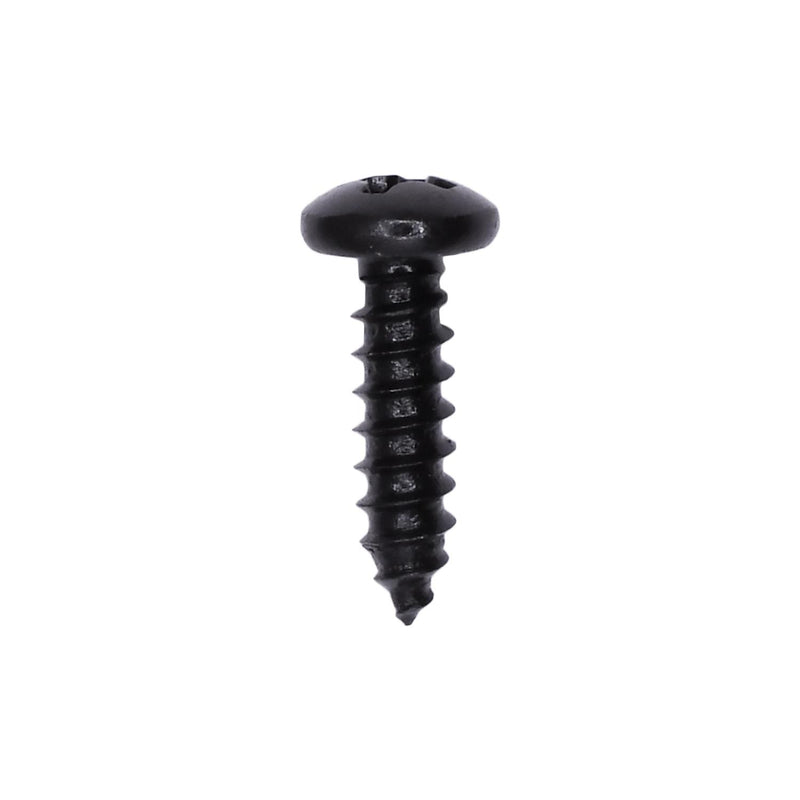 #6x1/2" Phillips Pan Head Tapping Screw, Type A/AB, Black Oxide