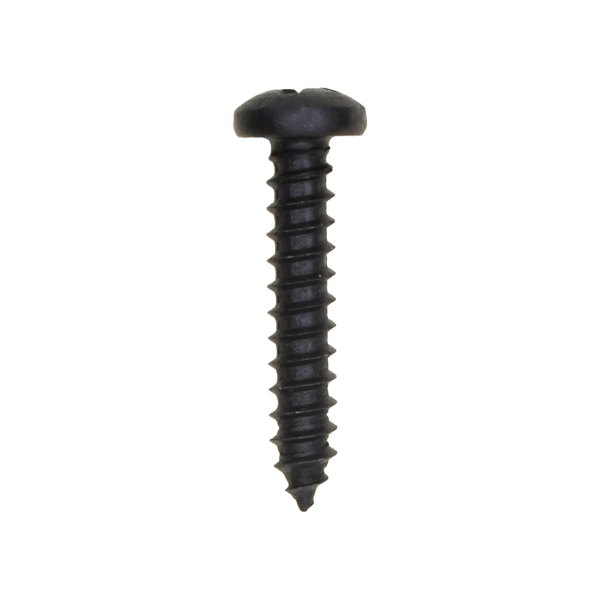 #6x3/4" Phillips Pan Head Tapping Screw, Type A/AB, Black Oxide