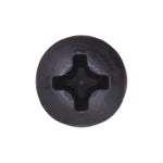 #6x3/4" Phillips Pan Head Tapping Screw, Type A/AB, Black Oxide