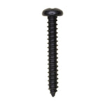 #6x1" Phillips Pan Head Tapping Screw, Type A/AB, Black Oxide