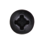 #6x1" Phillips Pan Head Tapping Screw, Type A/AB, Black Oxide