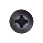 #10x1-1/4" Phillips Pan Head Tapping Screw, Type A/AB, Black Oxide